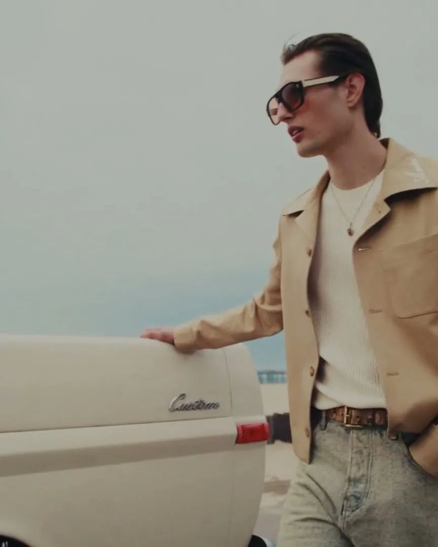 Frame from a fashion film for AMIRI, cut by Eman Haq